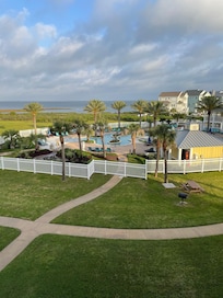 View from deck