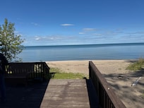 Back door beach