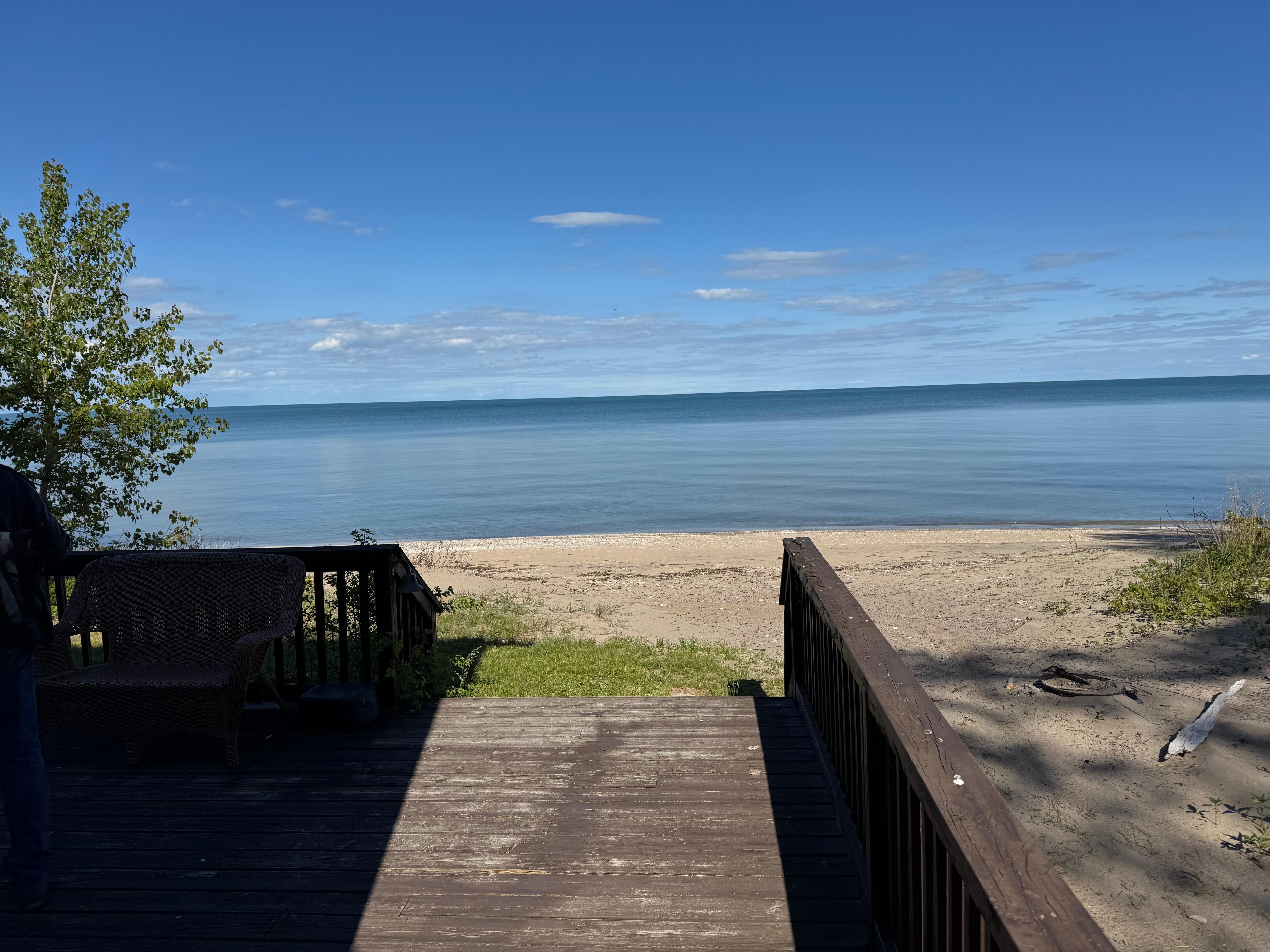 Back door beach