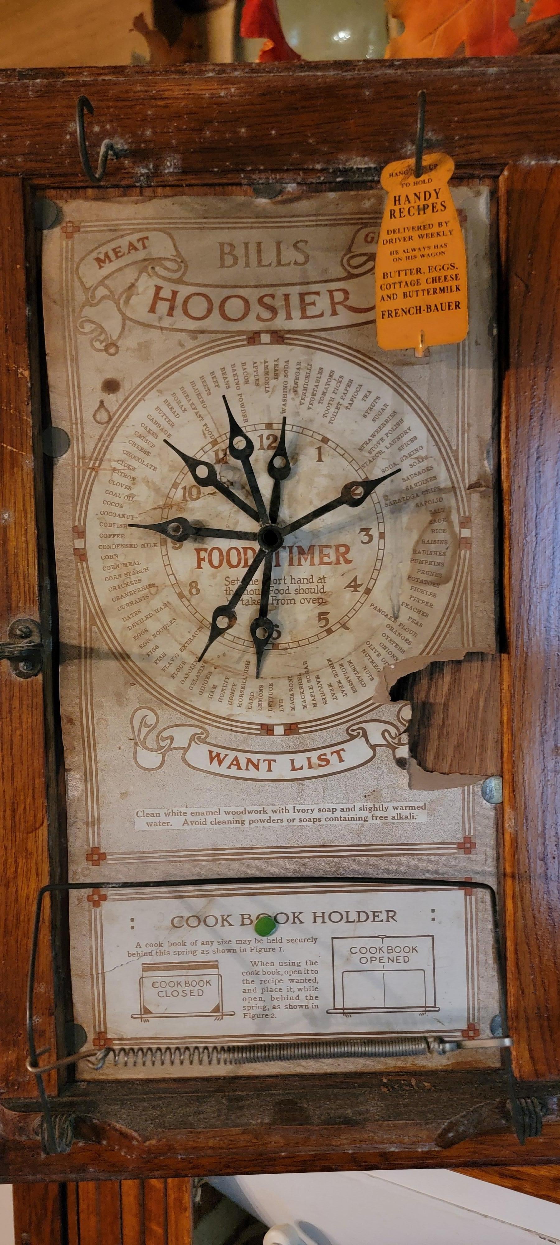 Inside the hoosier cabinet