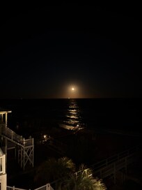Full moon view off the top deck
