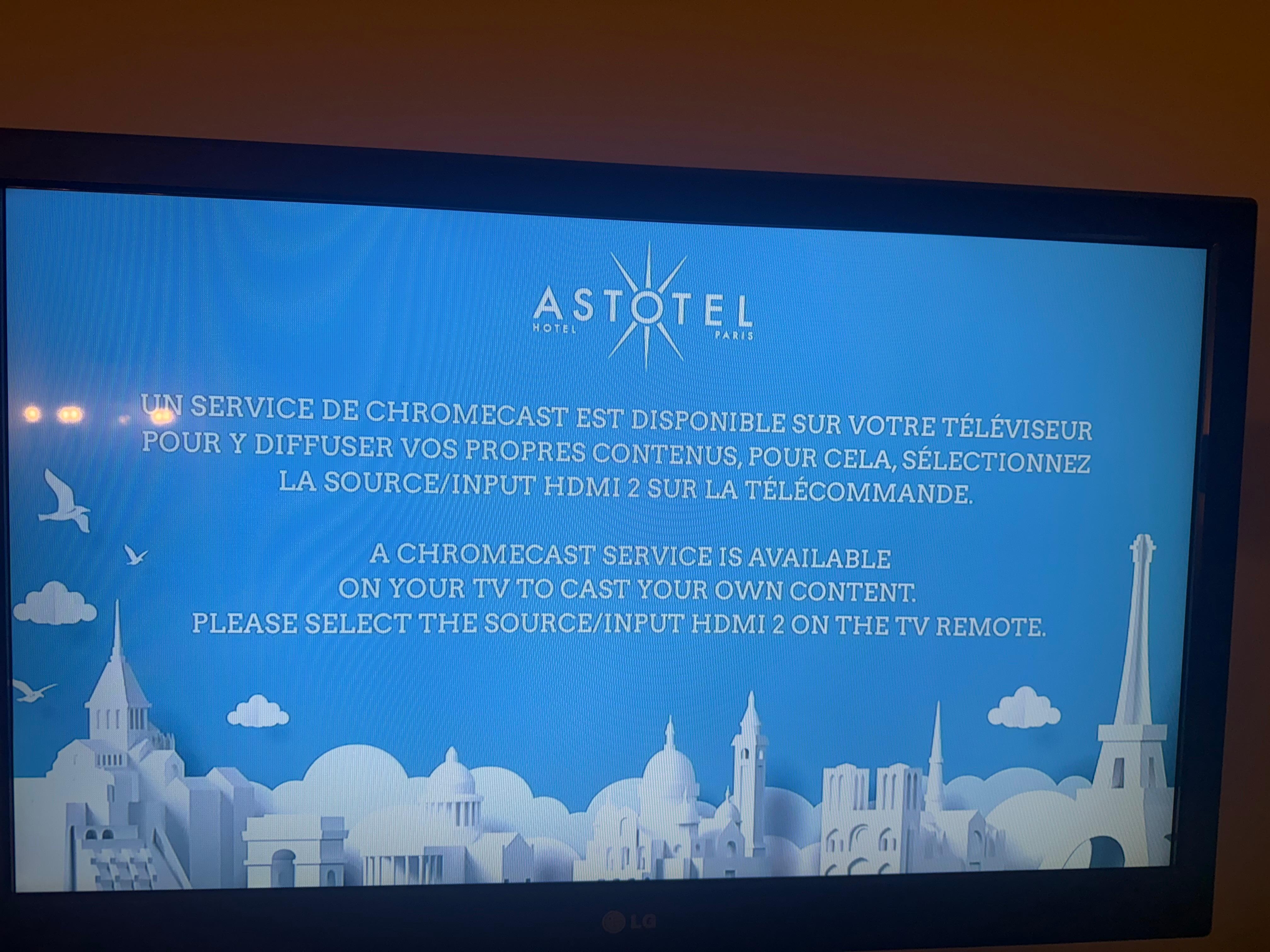 No connection to streaming apps 