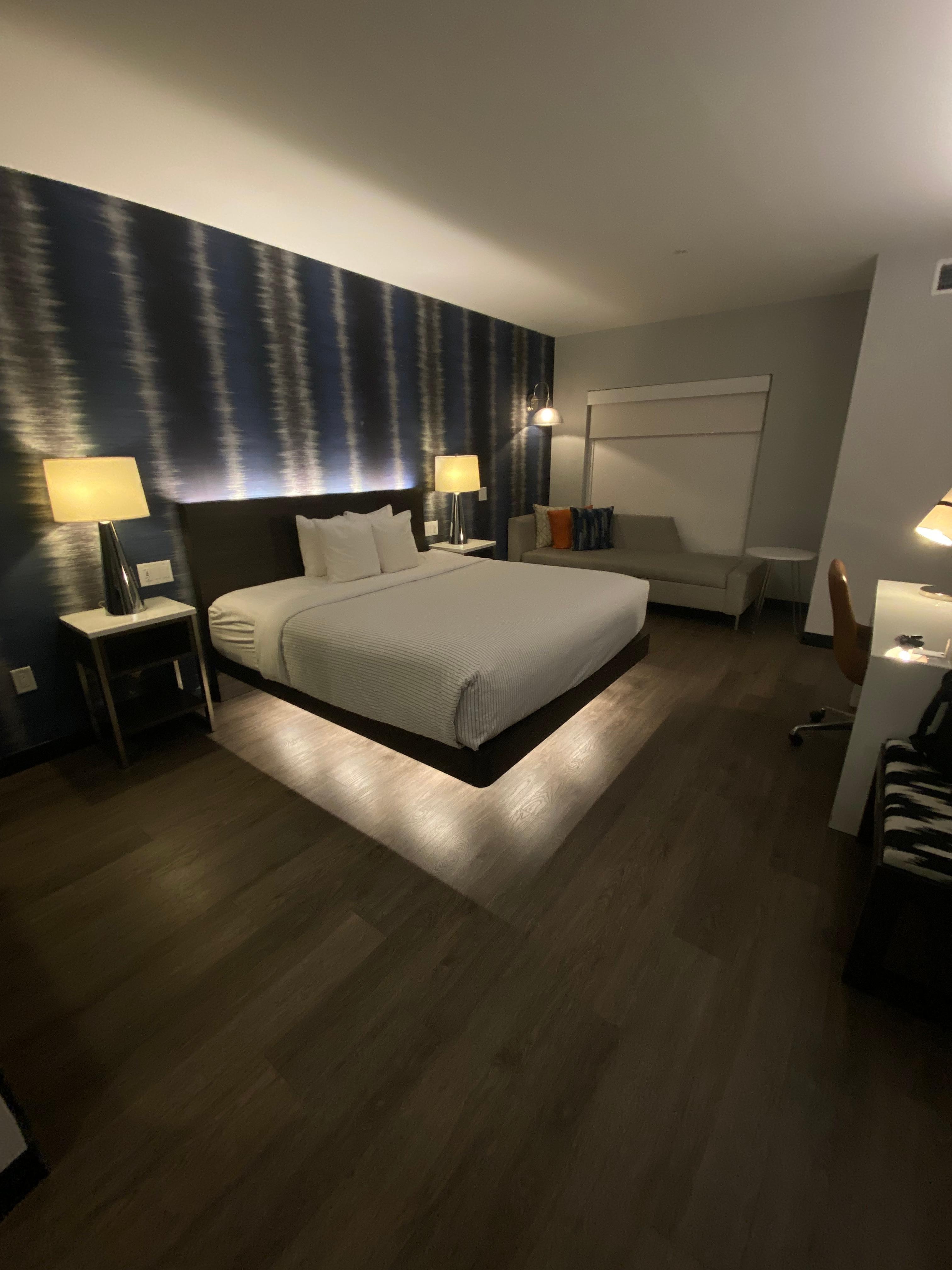 The room is the only area I took a picture of. But the bathroom was very nice. 