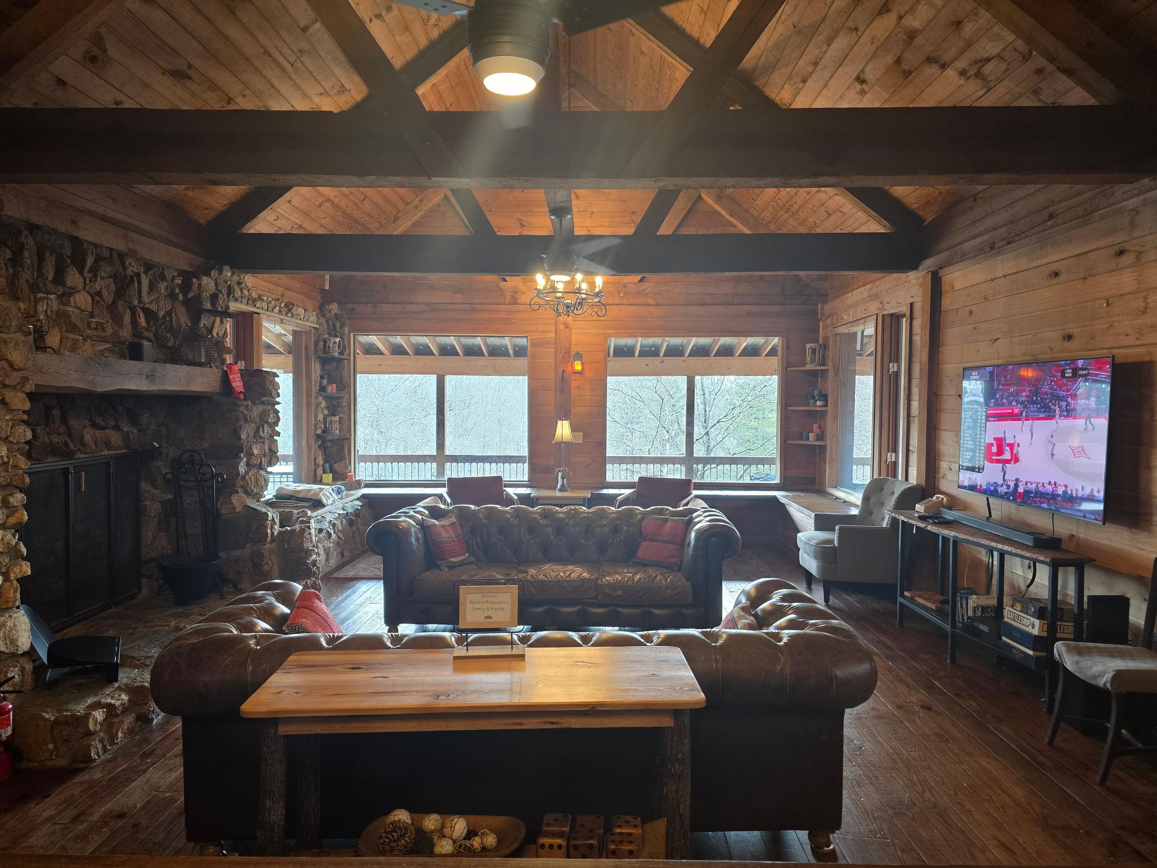 Main gathering space. 