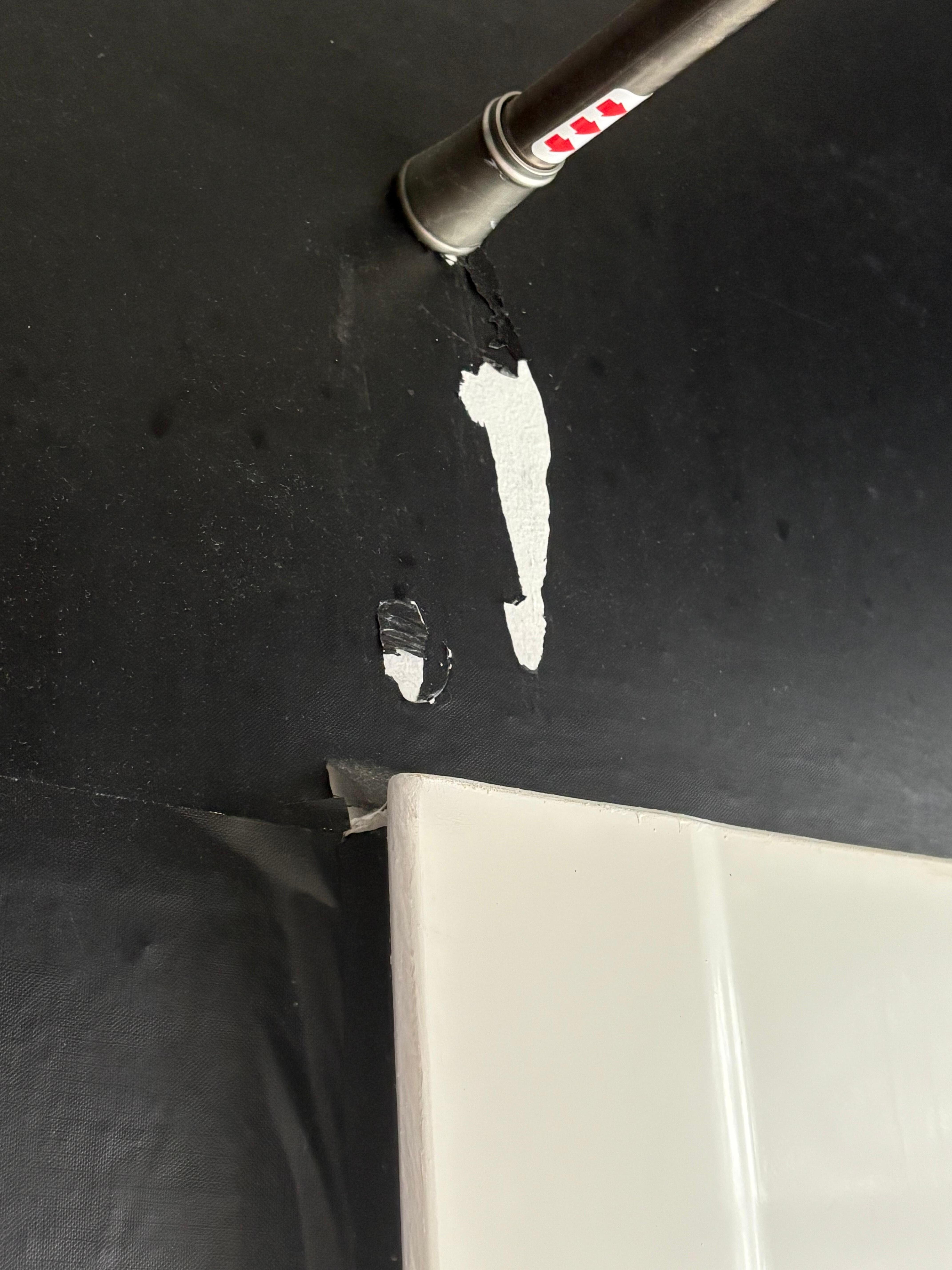 Bathroom wall