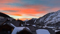 Sunrise from the balcony.