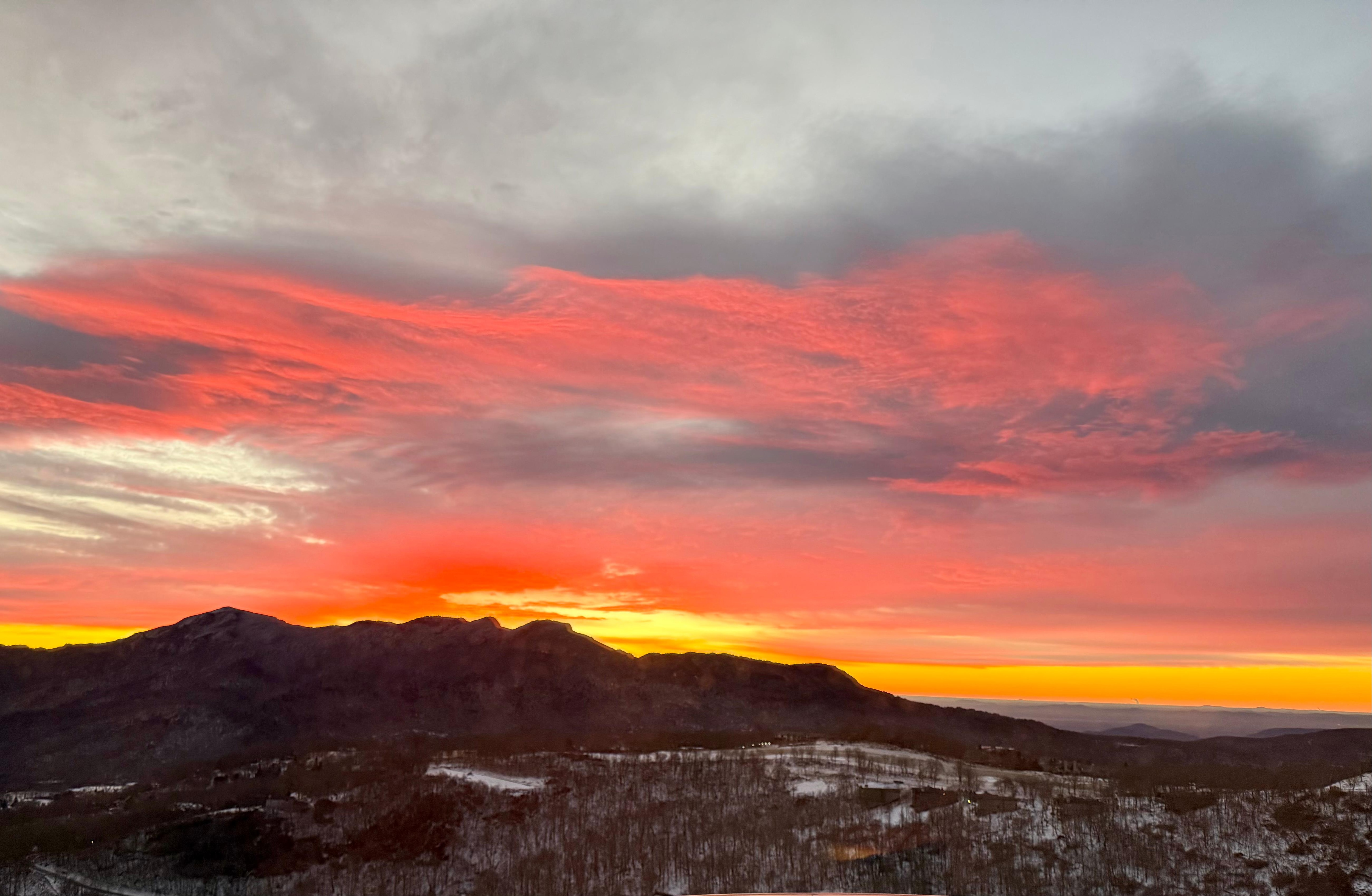 Grandfather mountain sunrise!