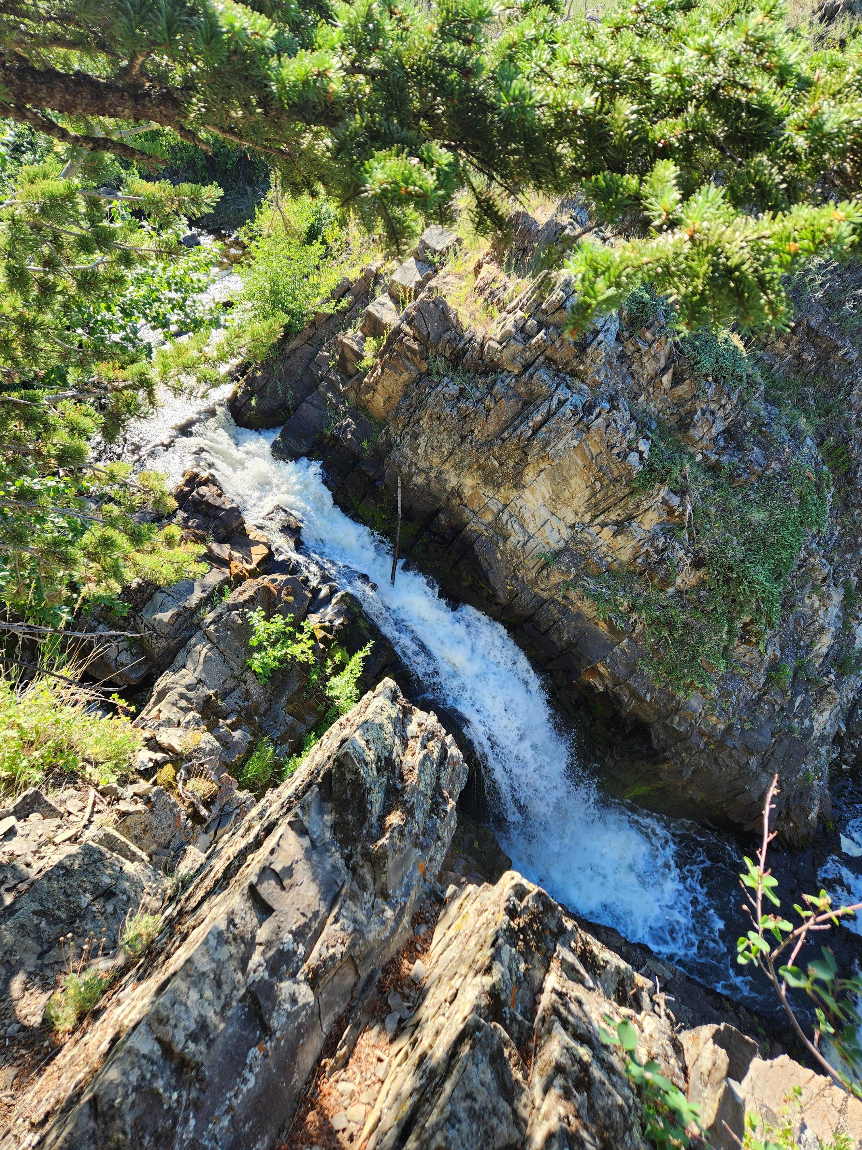 Waterfall on propty