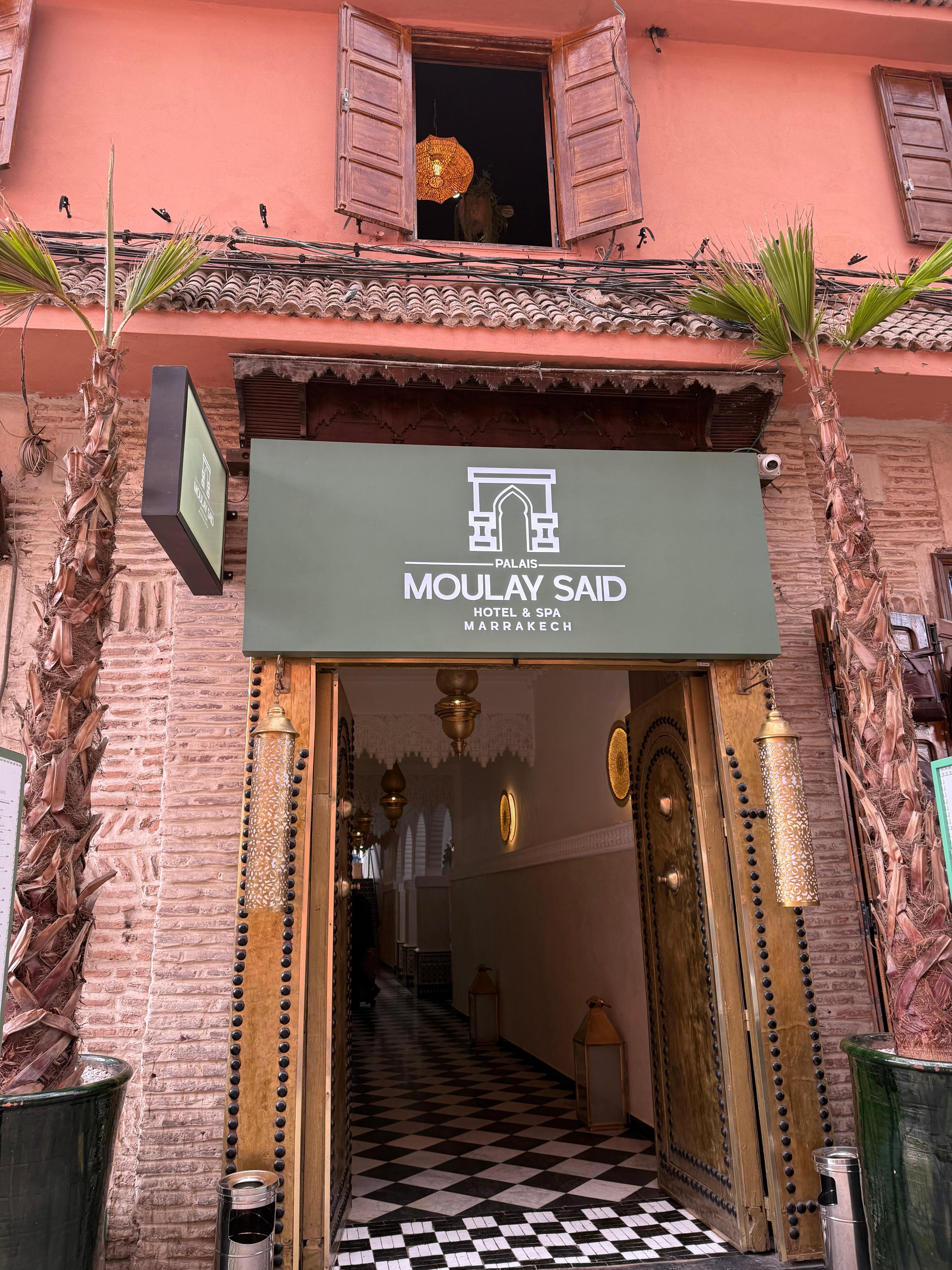 Right in the Medina!