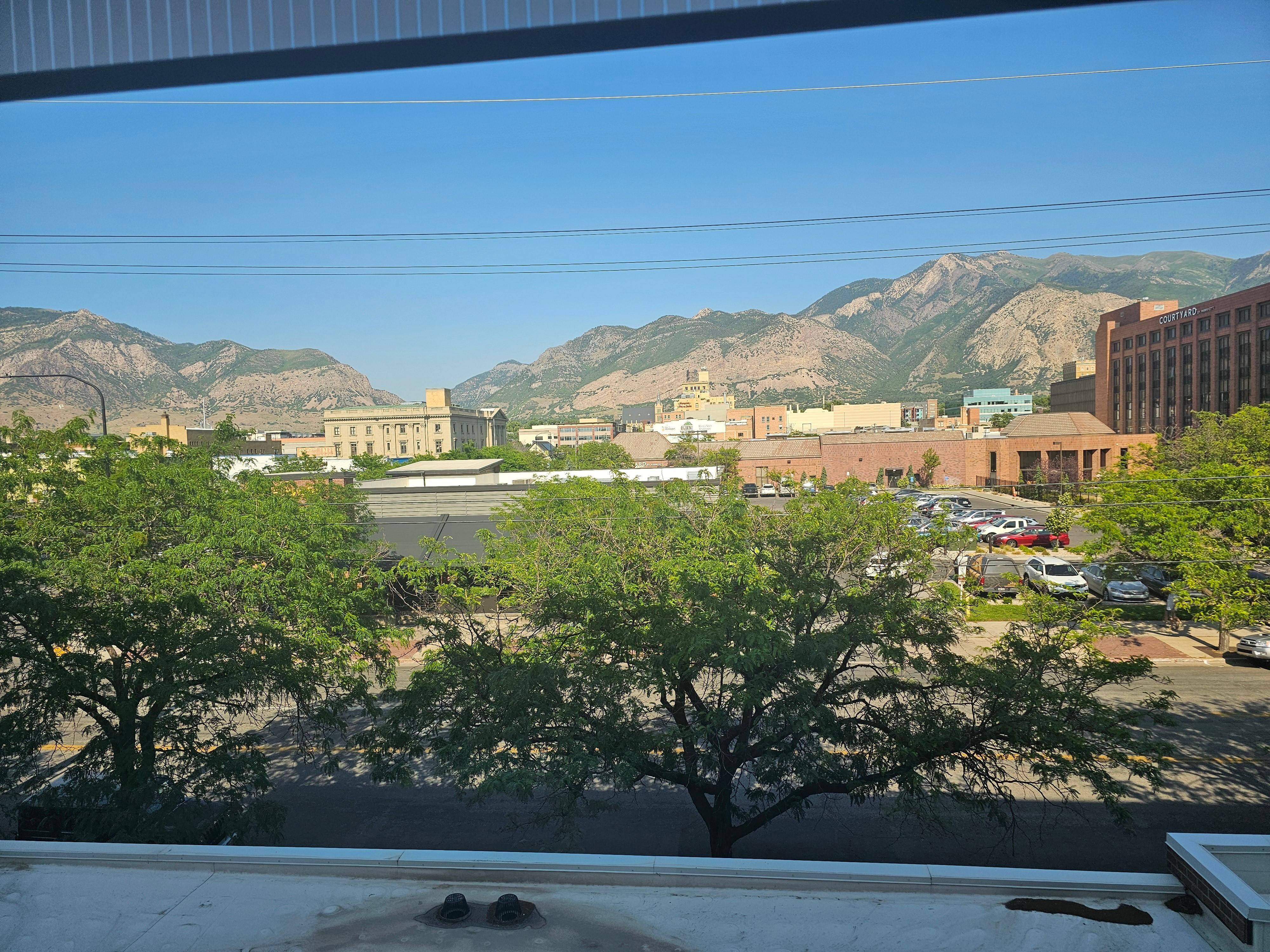 Nice view from window