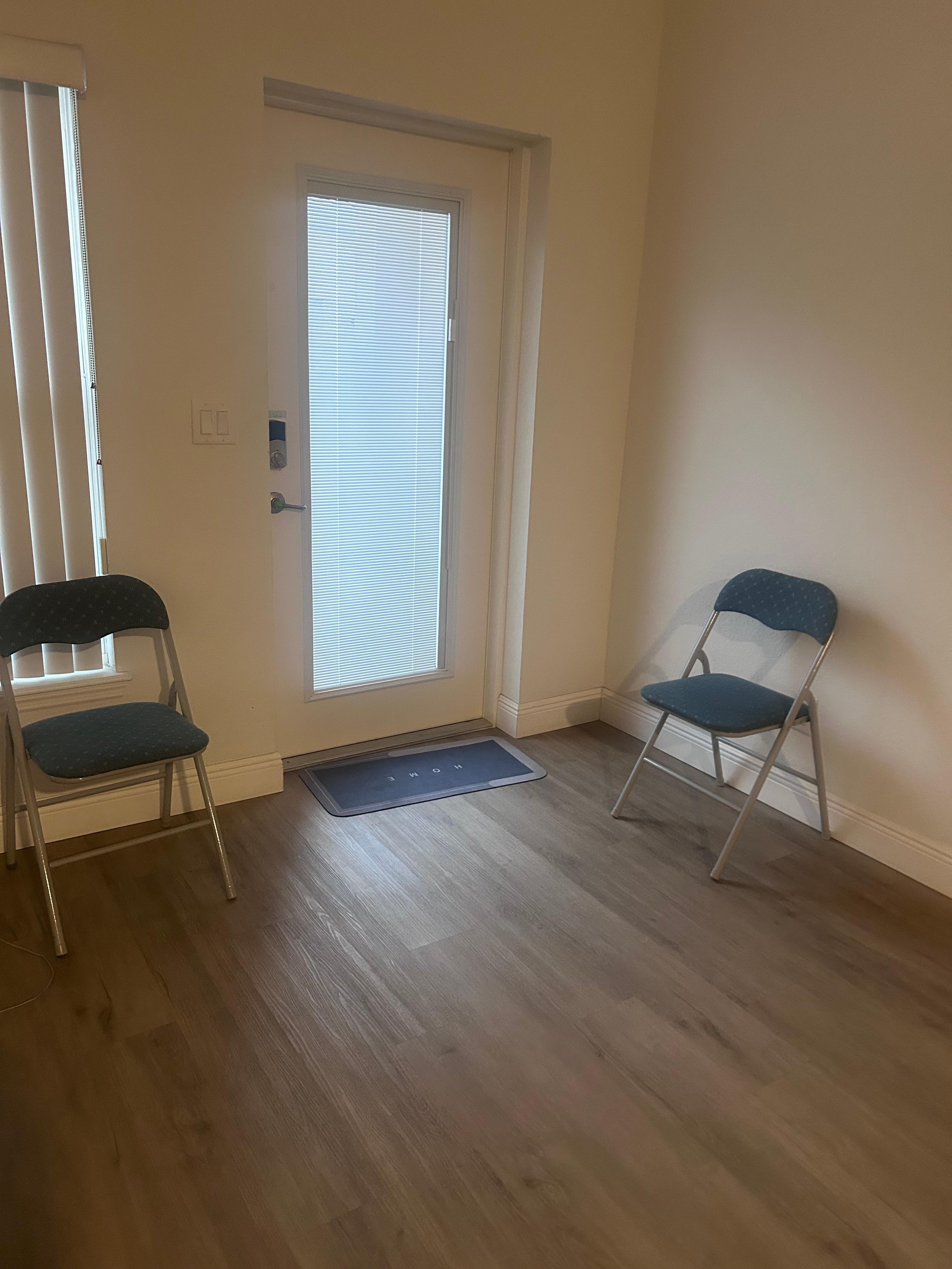 Comfortable and ample seating. 