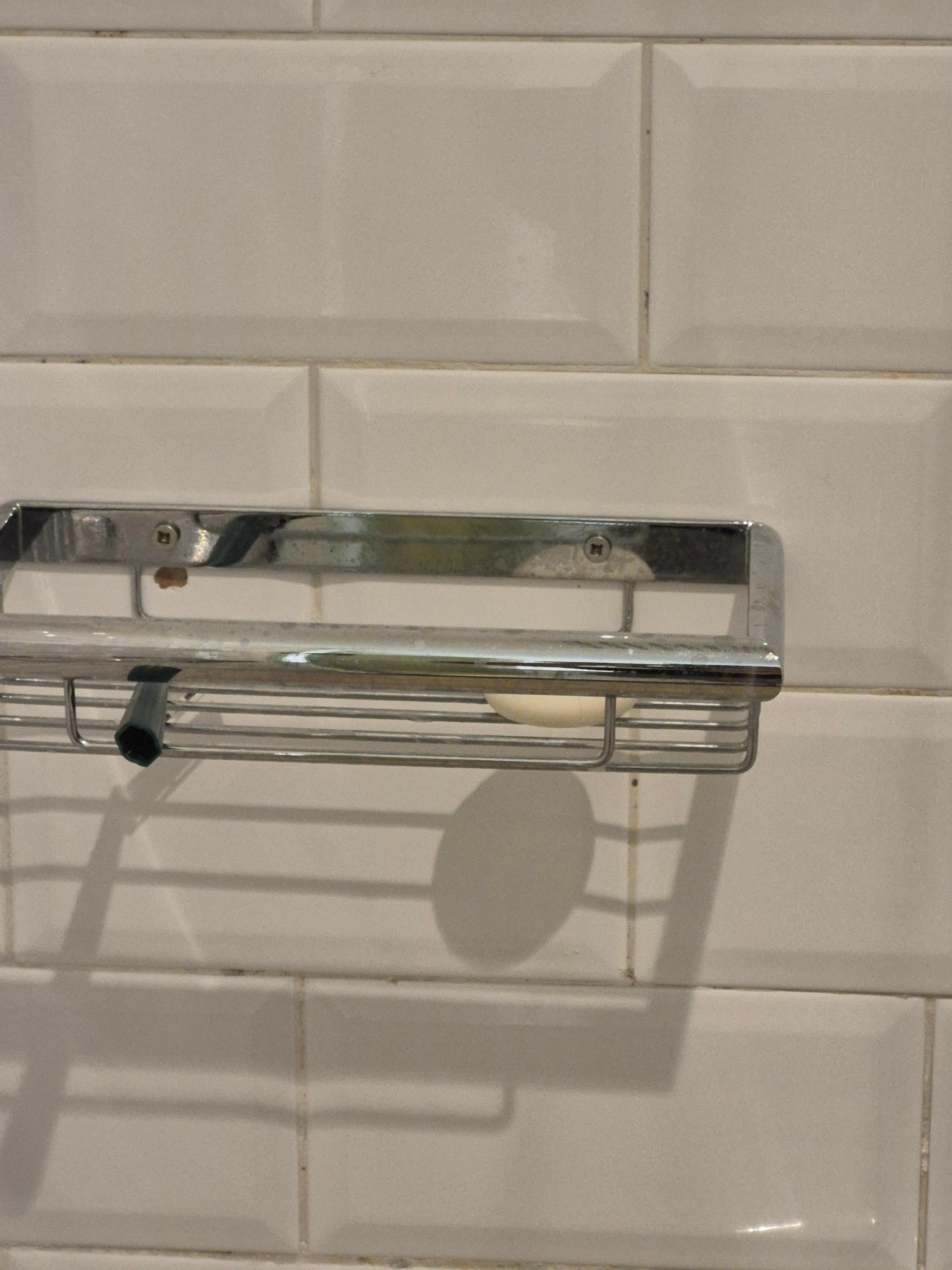 Soap and Razor from previous guest still in shower at check-in.