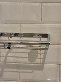 Soap and Razor from previous guest still in shower at check-in.