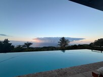 View of the pool and scenic view