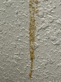 Right beside bathroom sink