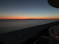 Sunset from the balcony