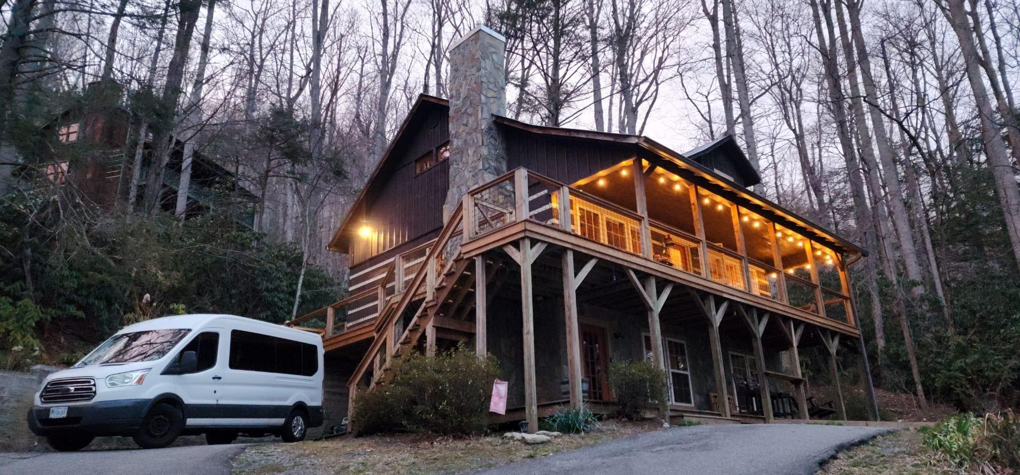 Our family can by the cabin! 