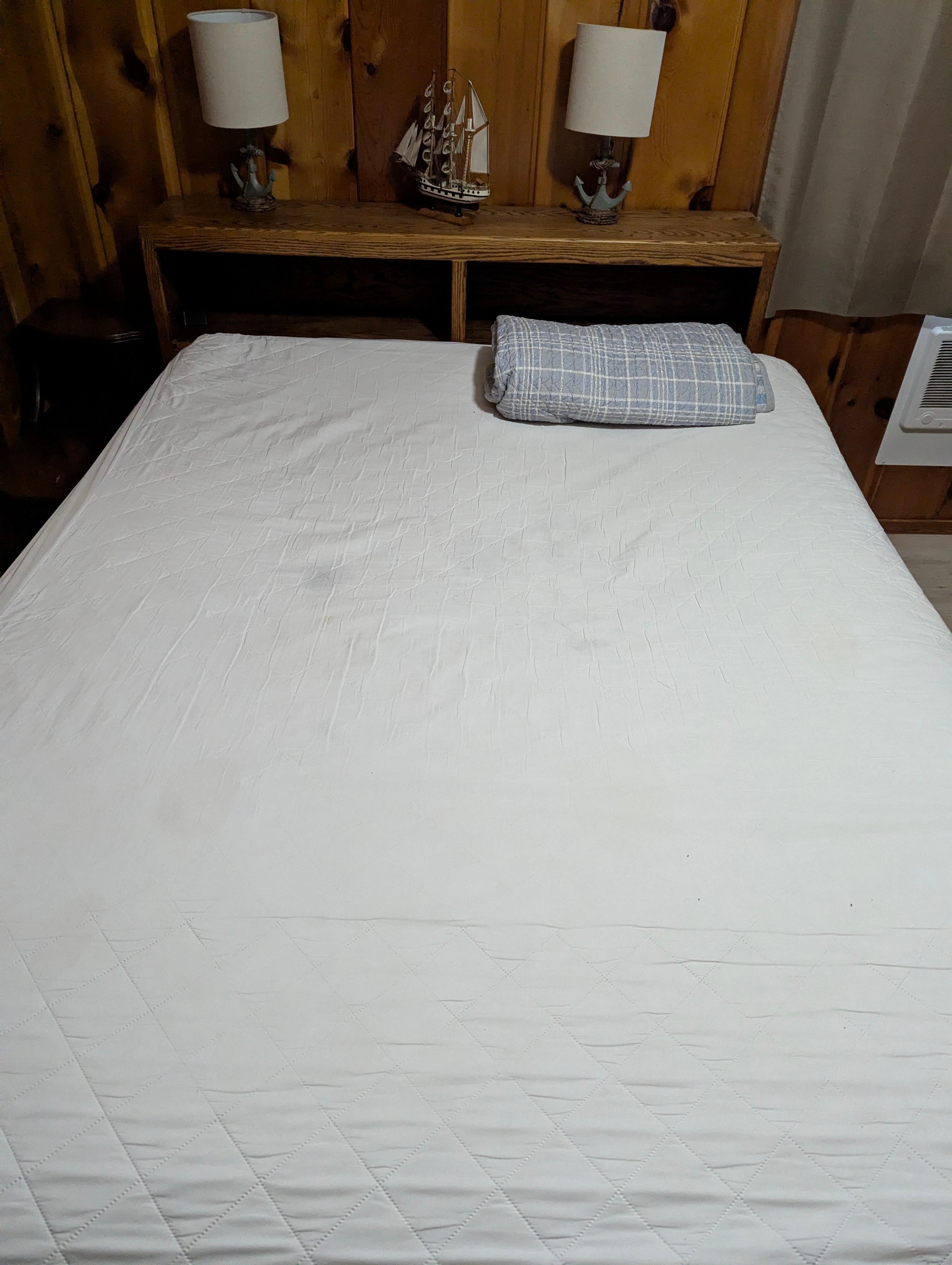 Stained and aged protector