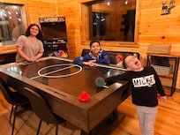 Game room, kids had a blast