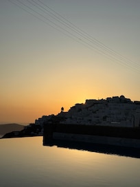 A stunning sunset in early June