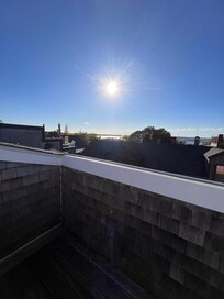 View from our private deck.