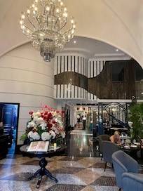 Foyer, reception. The air conditioning is amazing all throughout the building
