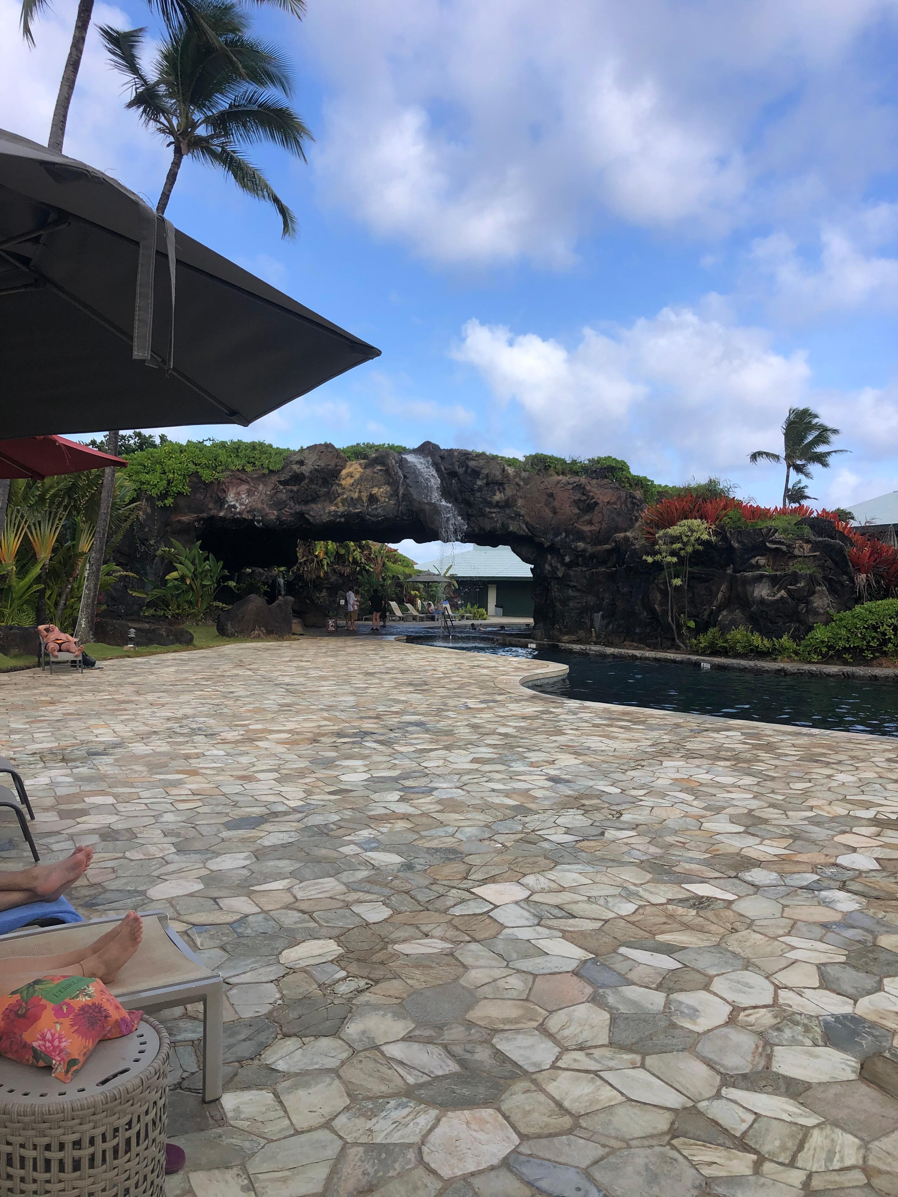 Pool area