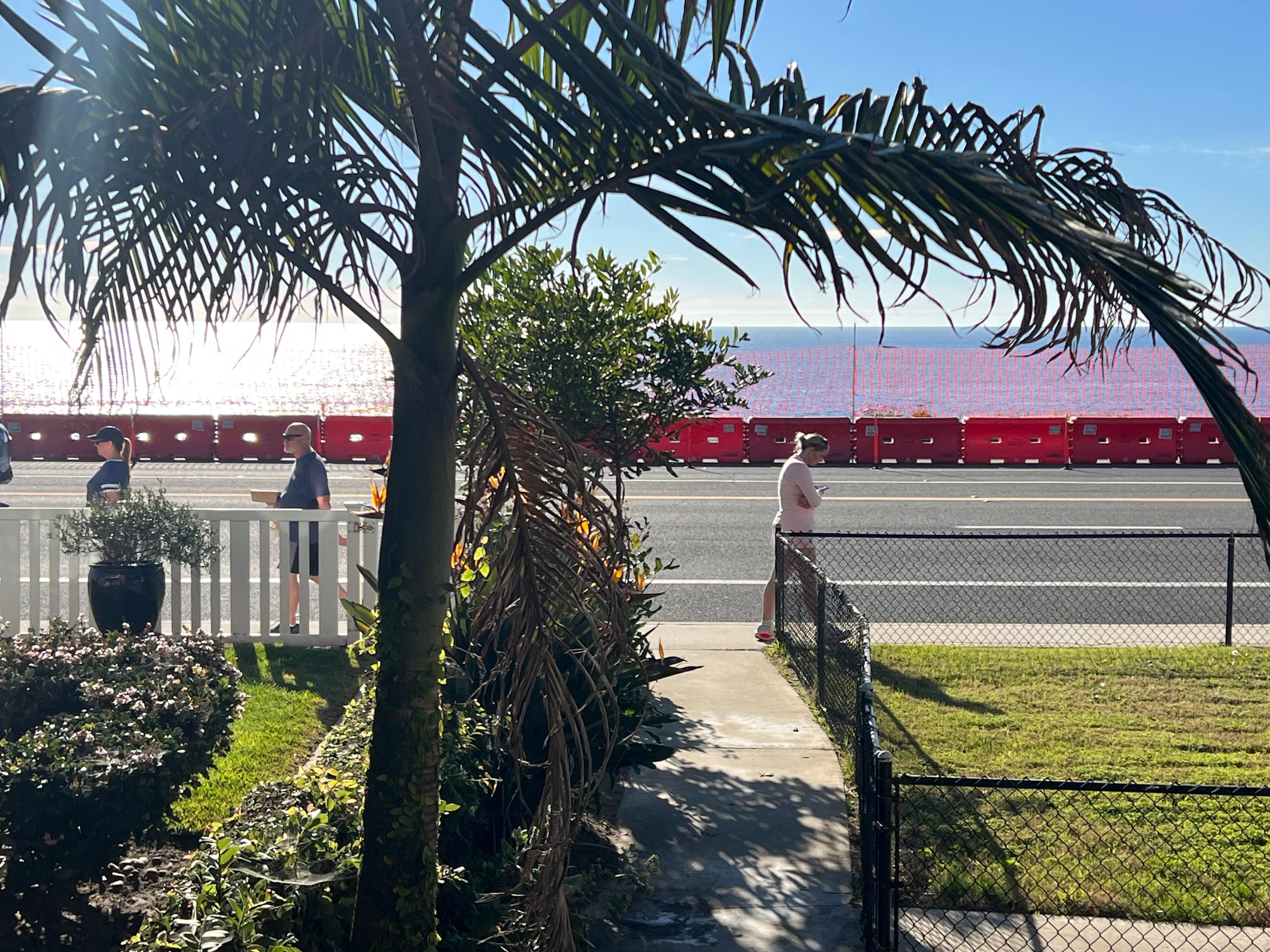 On the porch! Lovely. 