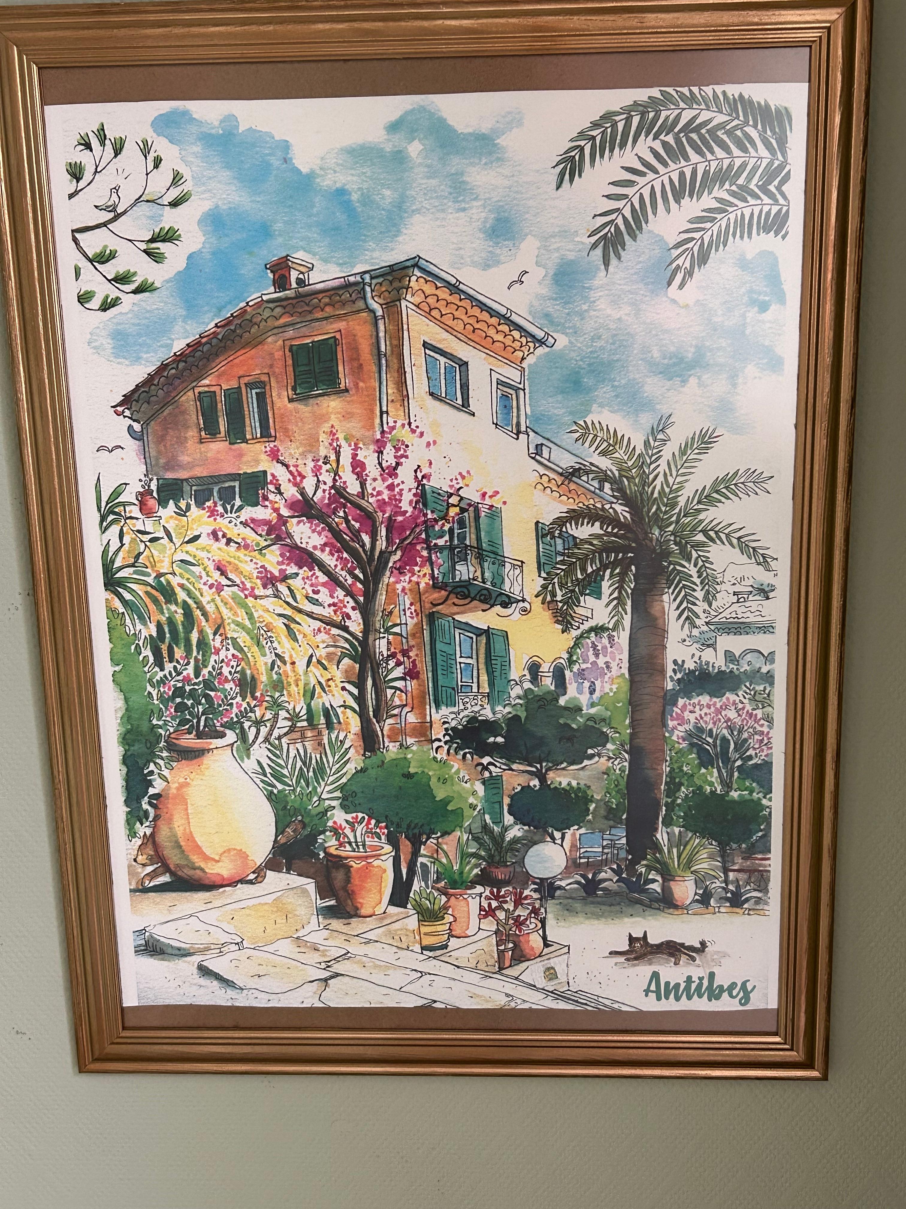 Fun art in hotel