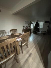 Great table for family dinner and playing games