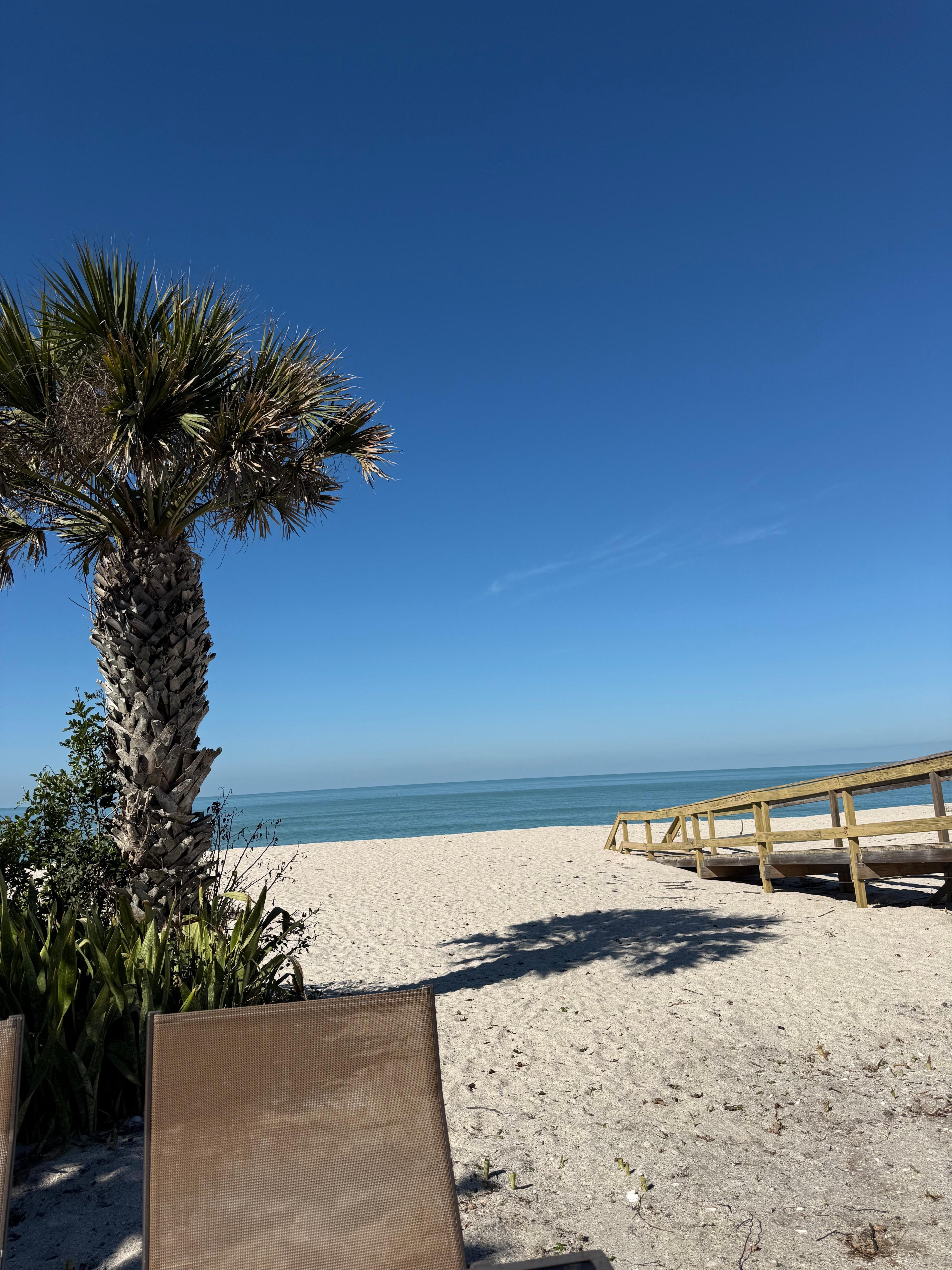 Beach is closer than it appeared in the online listing!