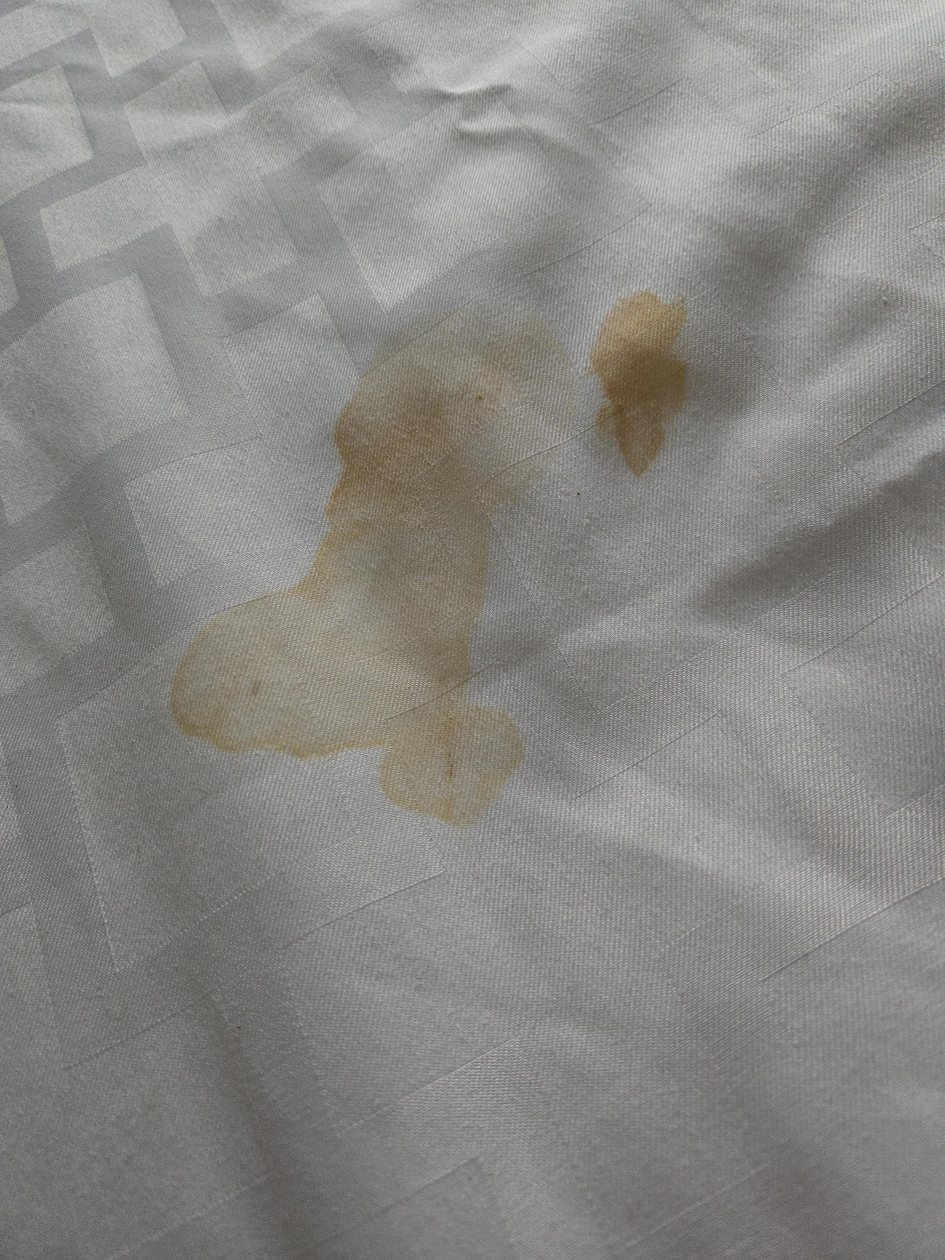 The bedding. The replacement room was the same