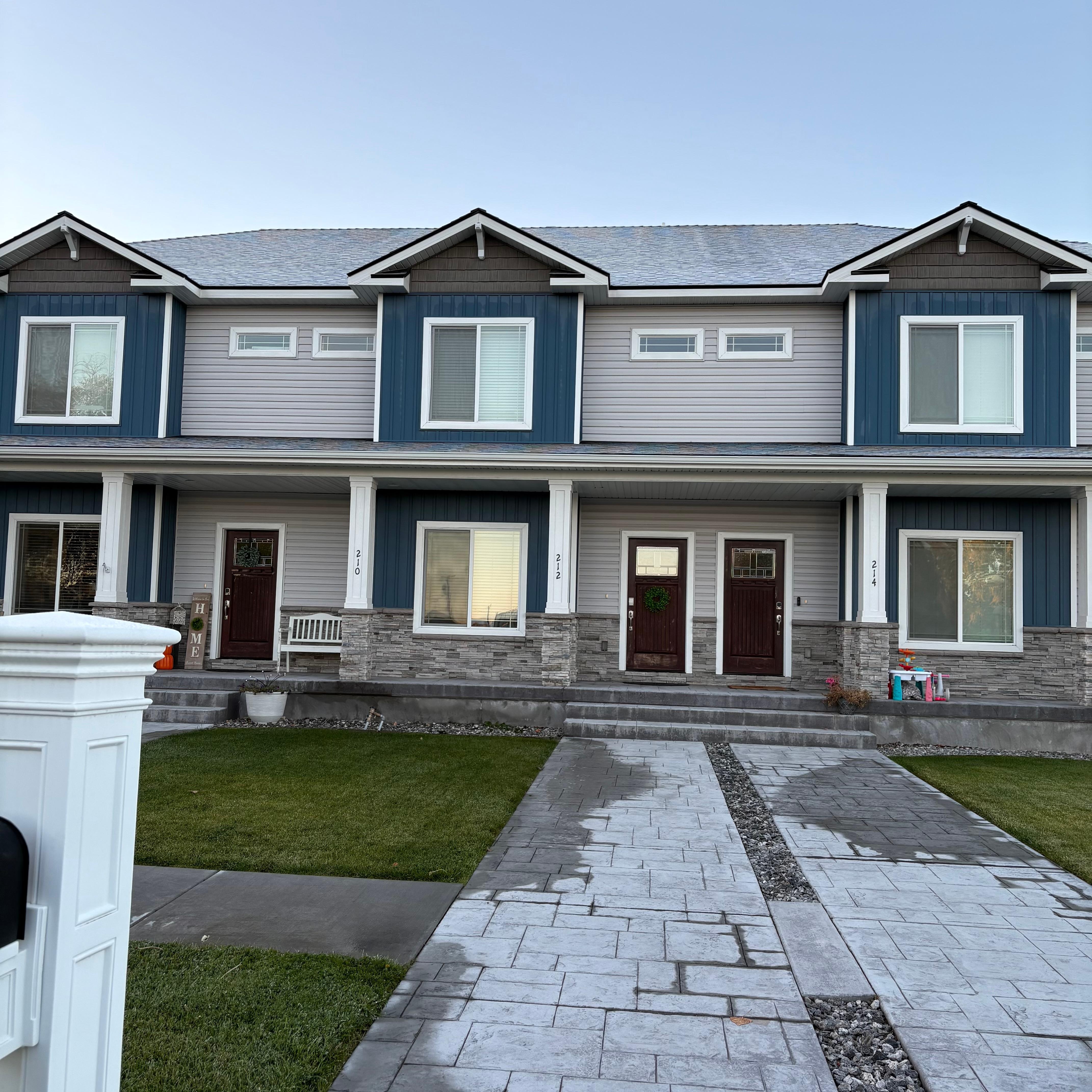 View of the front of the property.