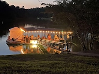 Night time fishing and just hanging out on the dock.