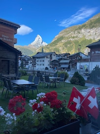 From hotel breakfast table