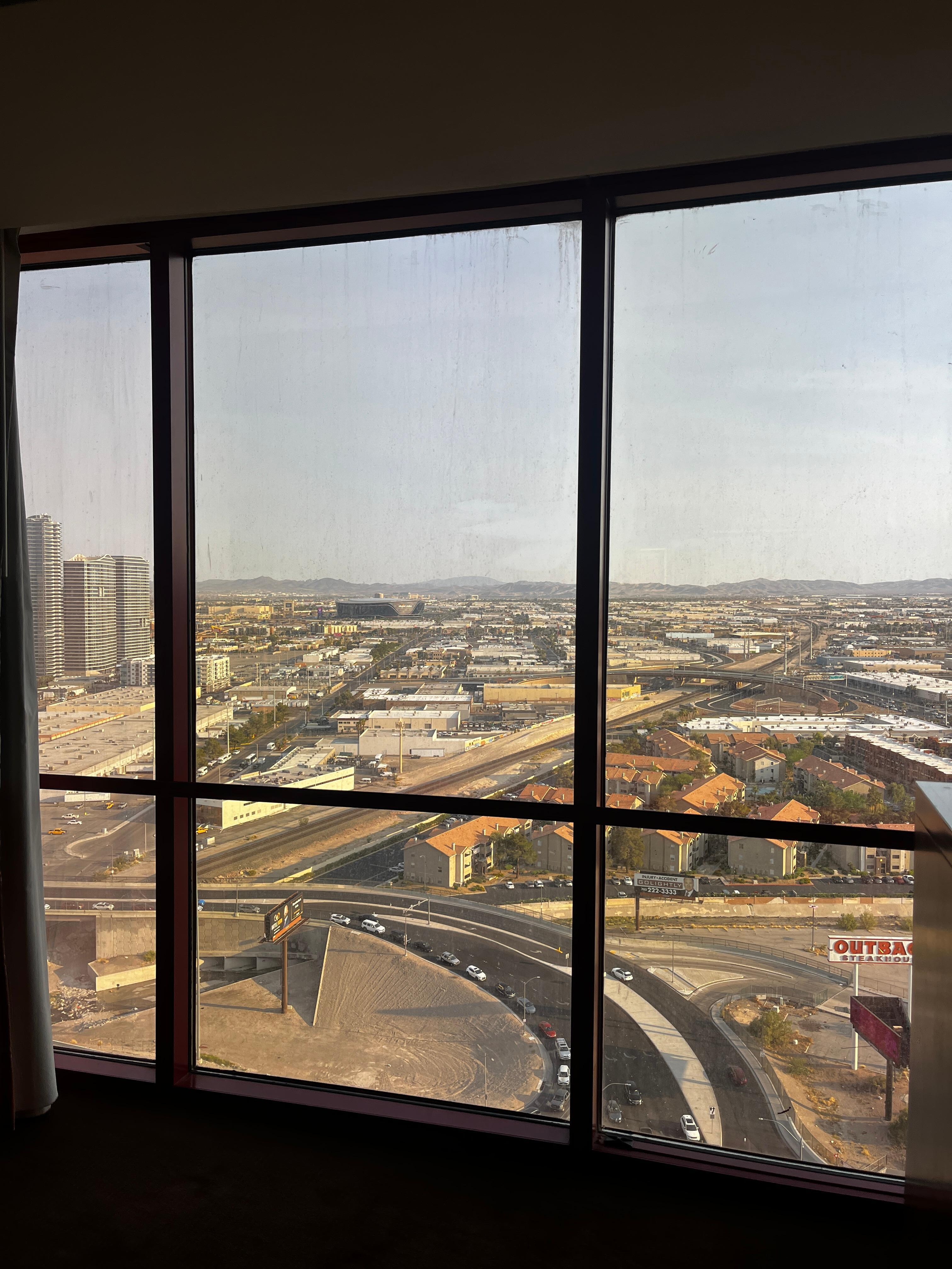 View from the bedroom 