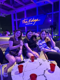 At The Edge w/ my childhood friends.