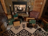 Christmas in the glass cabin!