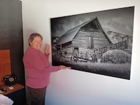 This picture was in our room. It is beautiful