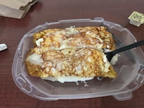 I had to use GrubHub to get breakfast