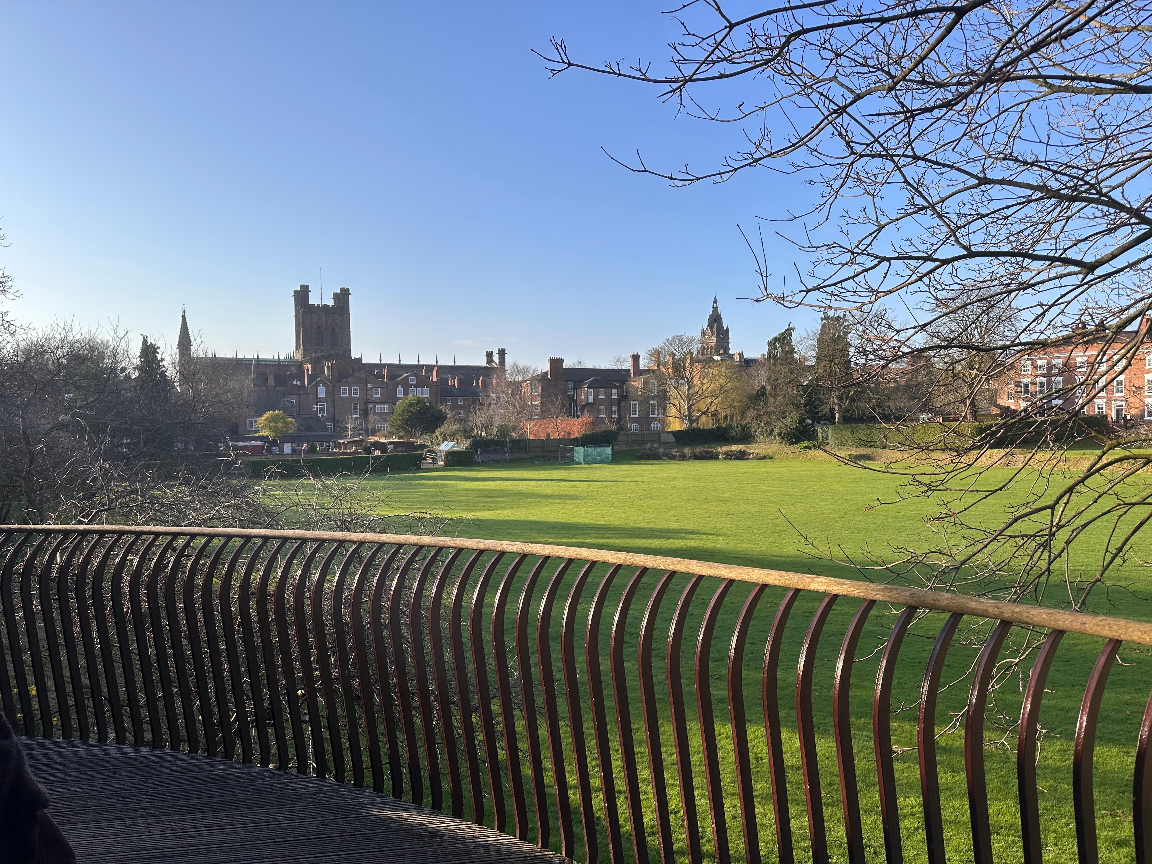 Park near the property