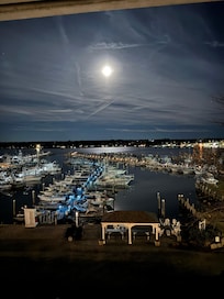 Moonlight from our room