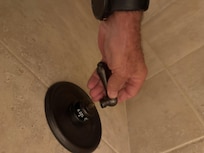 Handle at shower fell off