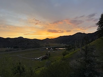 Sunrise from the 10 and 2.