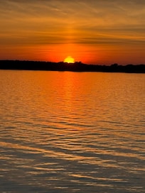 Beautiful sunsets right from the front door