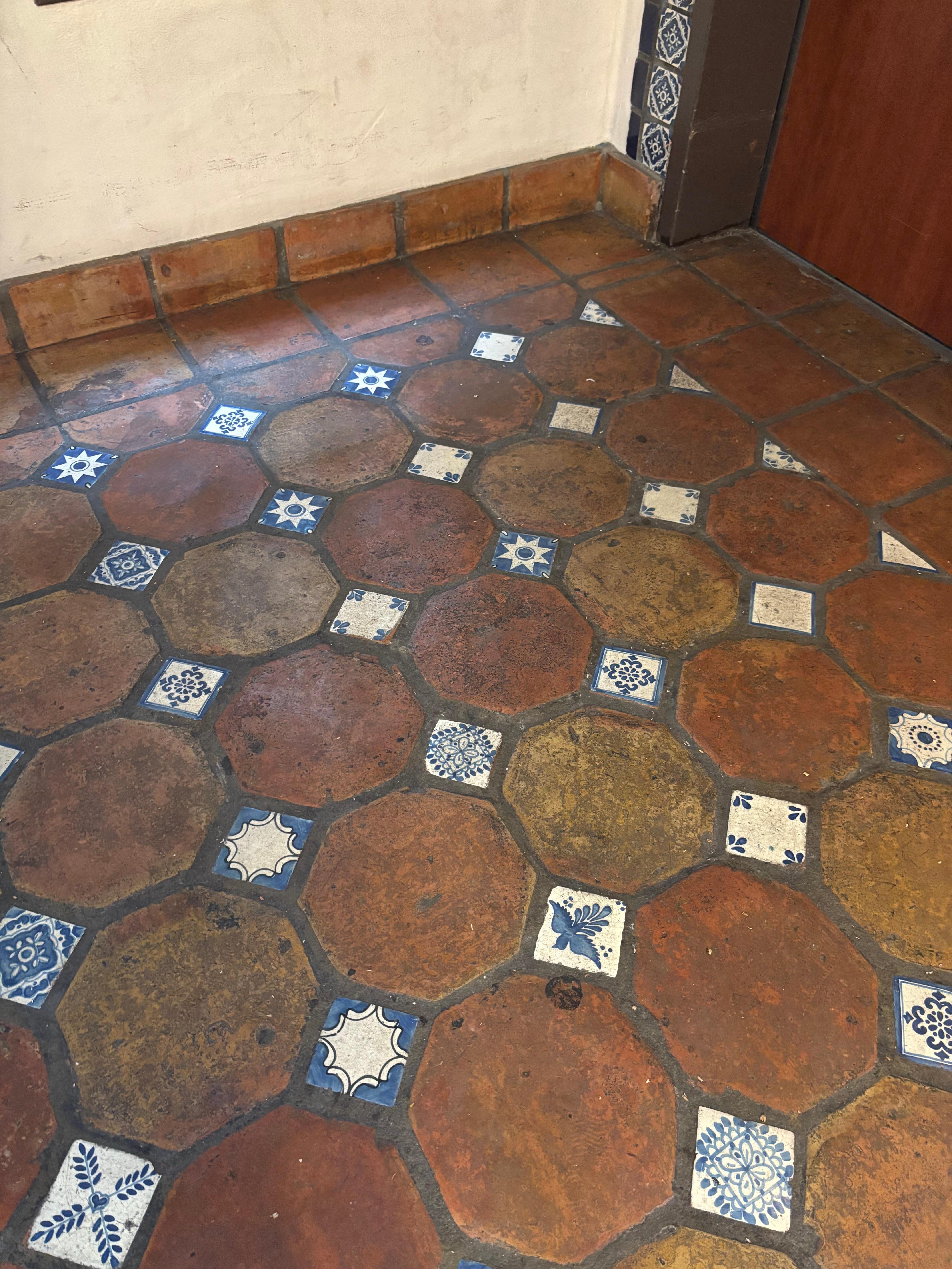 Floors haven’t been mopped 