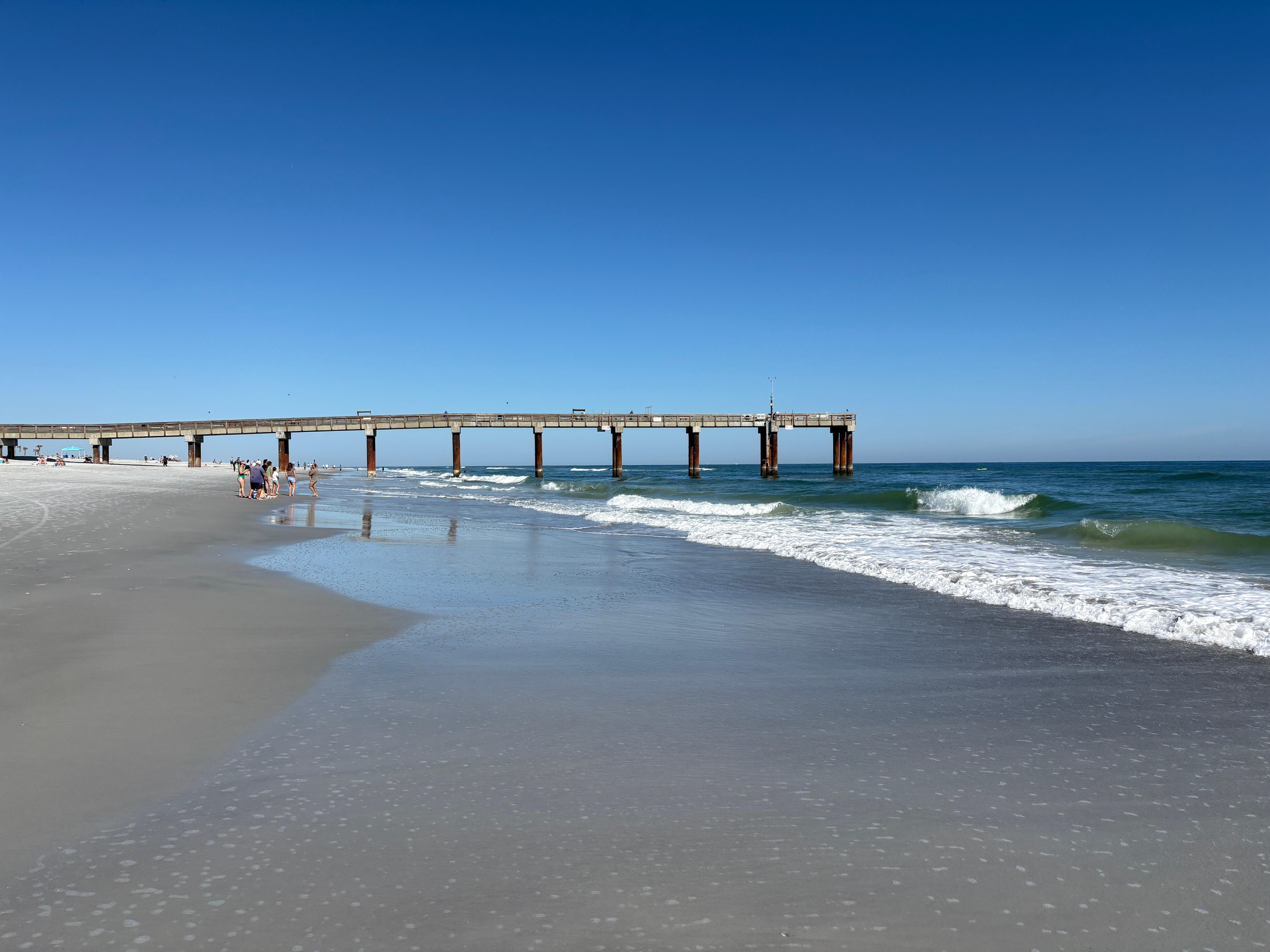 Pier on the beach