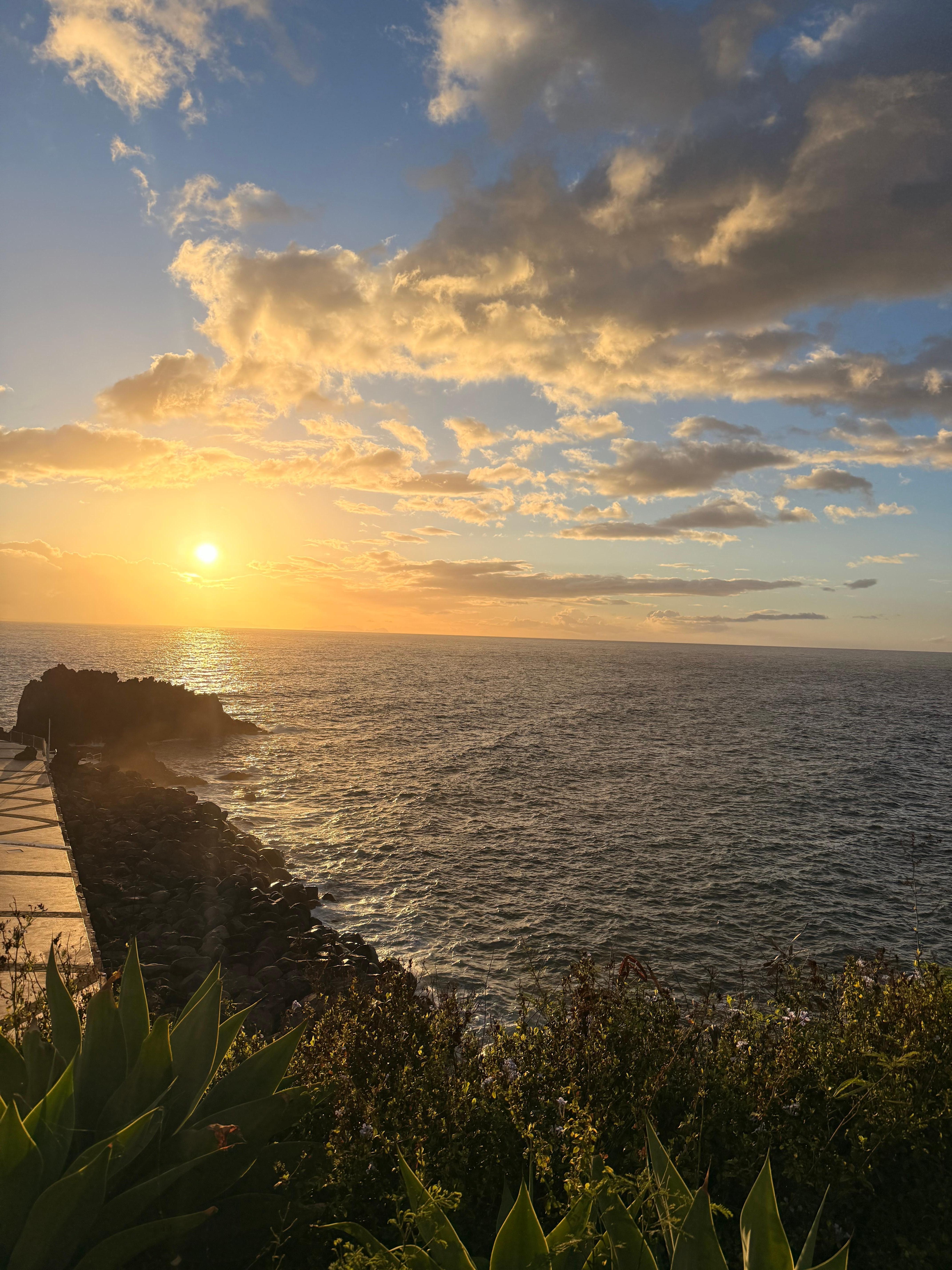 The view from the end of the street 