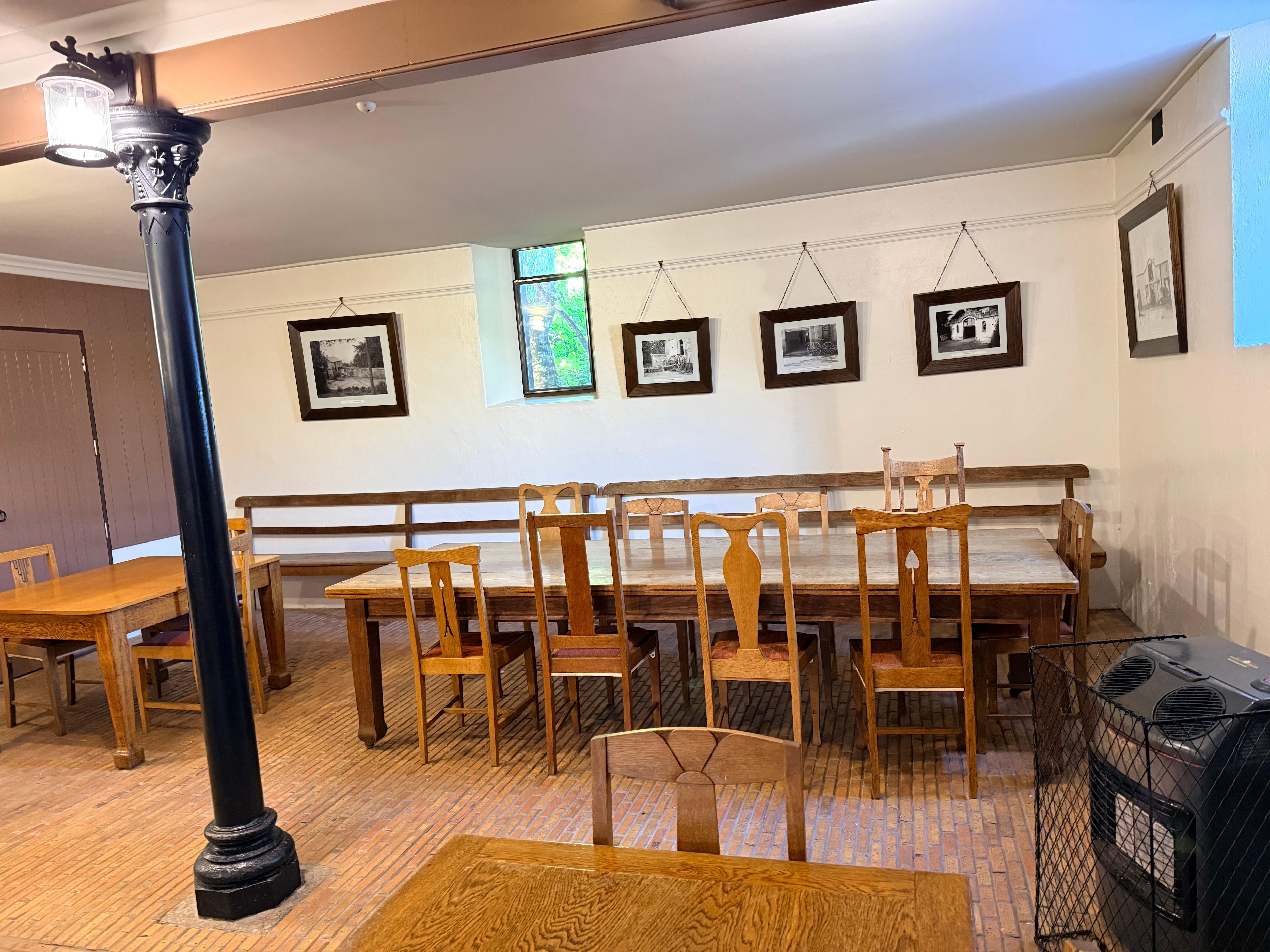 Breakfast area for Stable and Lodge guests. 
