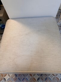 Soiled foot stool